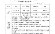 临湖实验中学2023-2024学年度第二学期 第四周工作安排表
